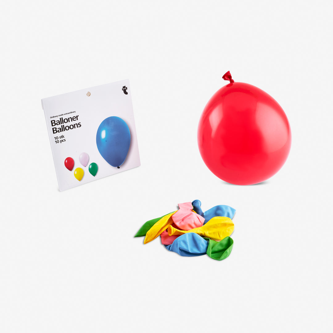 BALLOON STANDARD 10PCS (ROW)