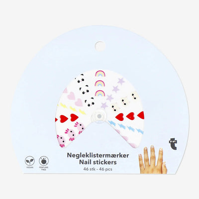 NAIL STICKER TRANSFERS ON WHEEL FOR KIDS CREATIVE