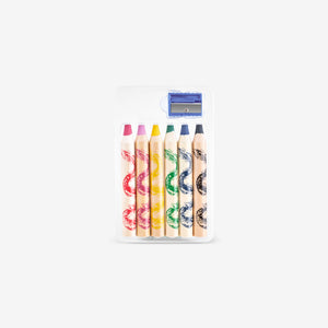 PENCIL COLORING THICK 6 PCS