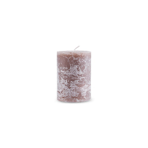 RUSTIC CANDLES BEIGE DIA57 X 80MM - ROW