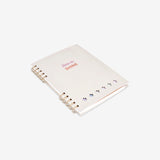 NOTEBOOK A5 SLOGAN W. STICKY TABS & PEN