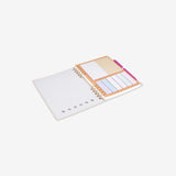 NOTEBOOK A5 SLOGAN W. STICKY TABS & PEN