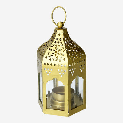 LANTERN METAL SMALL GOLD