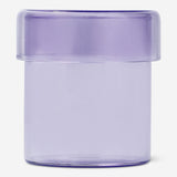 JAR GLASS DIA 6,5CM PURPLE