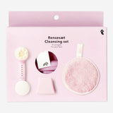 FACIAL CLEANSING SET 2PC W PHONE FACE BRUSH + FACE CLOTH