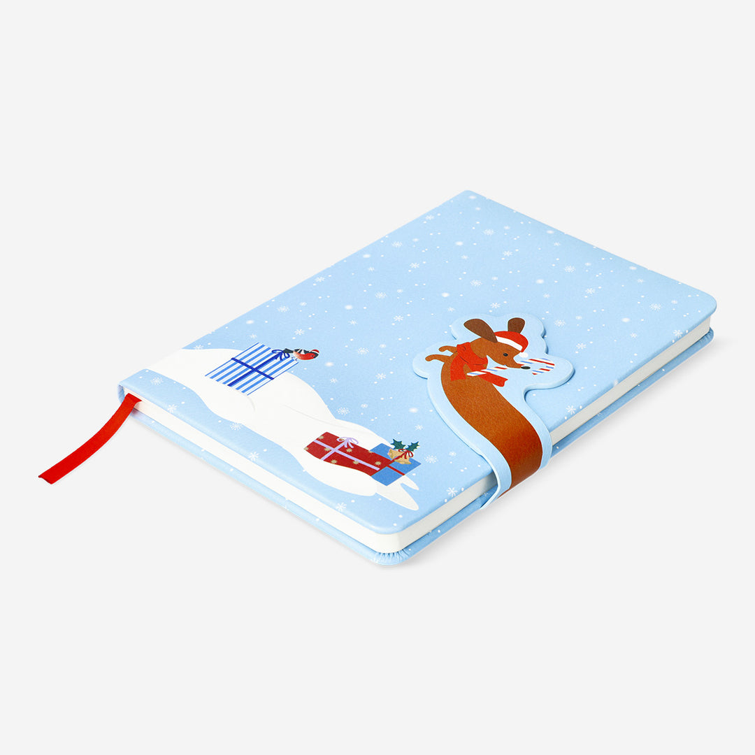 NOTEBOOK DOG MAGNETIC CLOSING