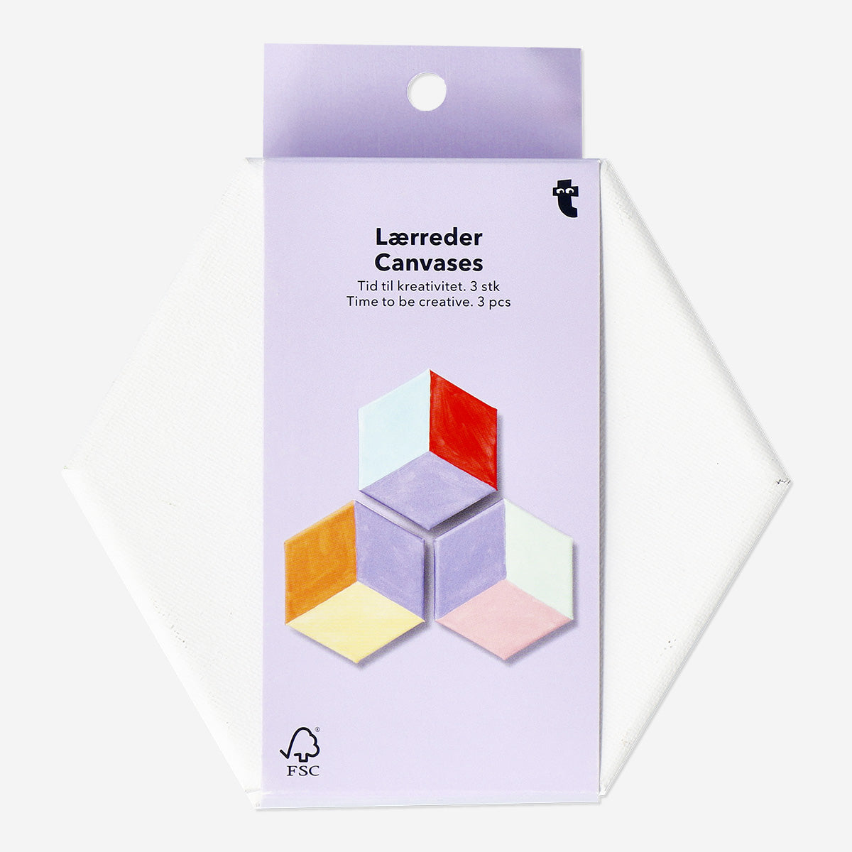 CANVAS HEXAGONS SET OF 3