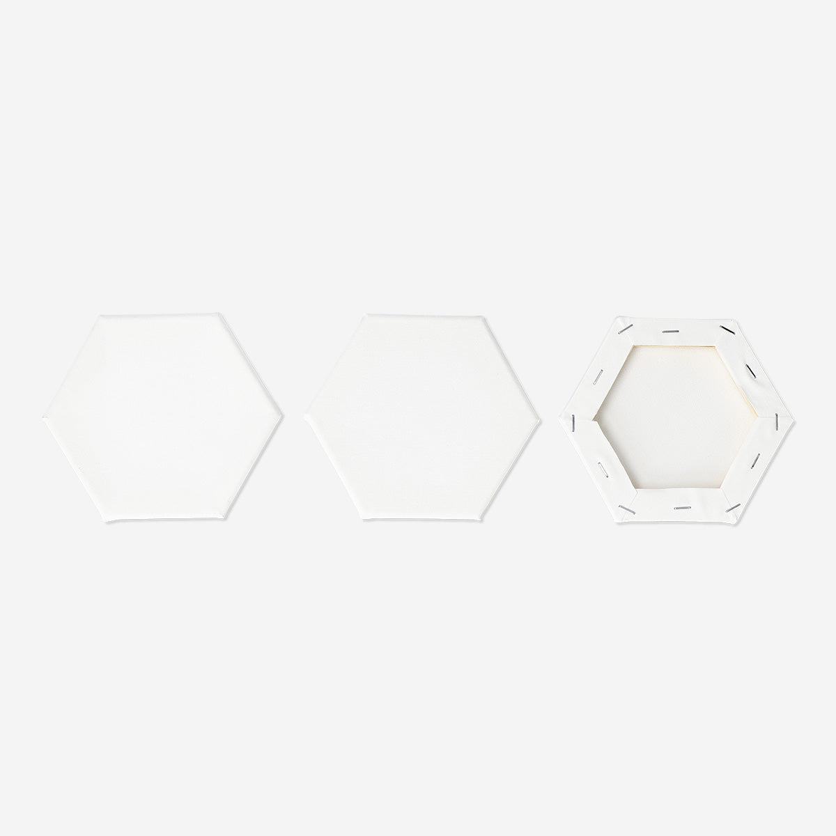 CANVAS HEXAGONS SET OF 3