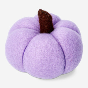 PUMPKIN DECORATION FELT PURPLE