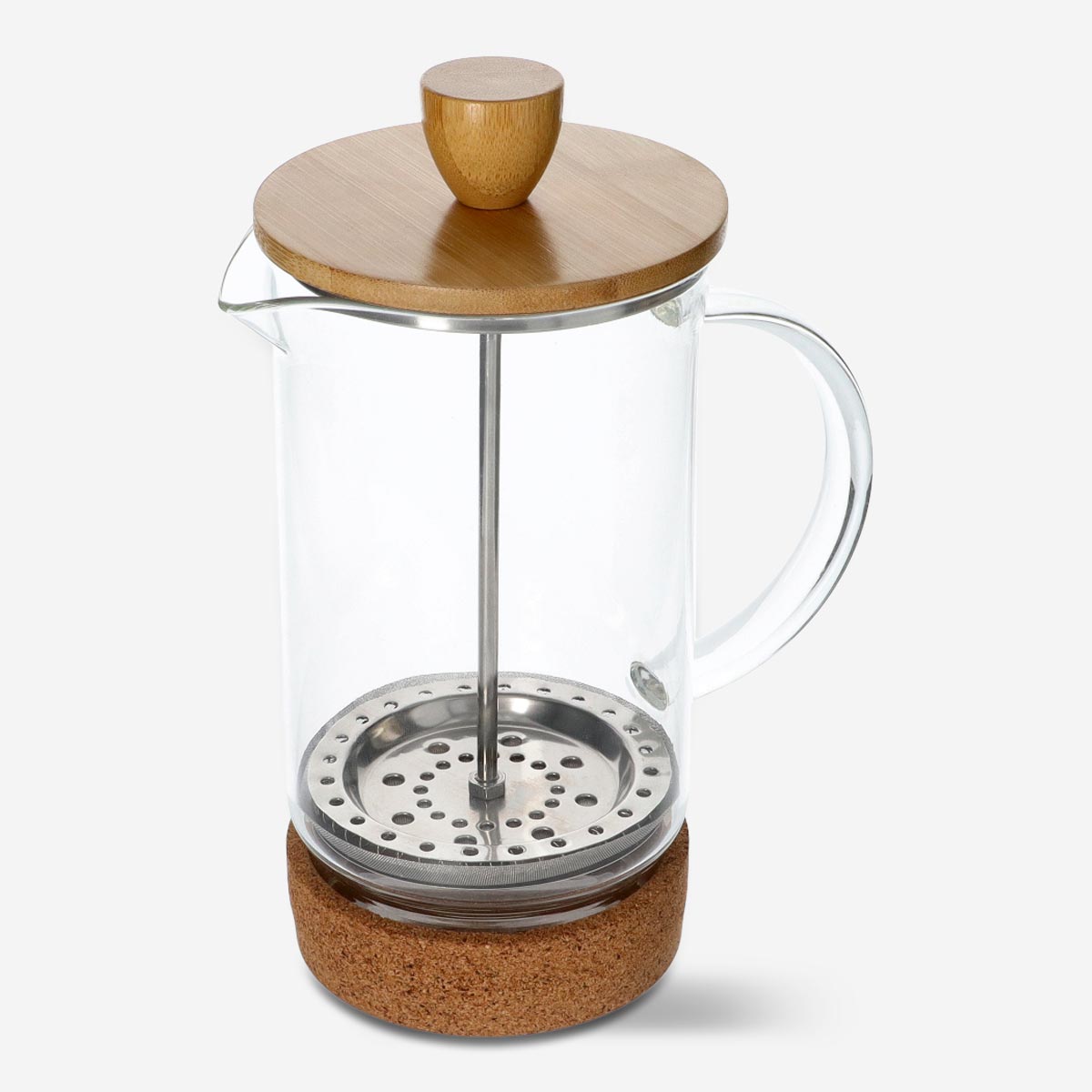 Ahşap Kapaklı Frenchpress