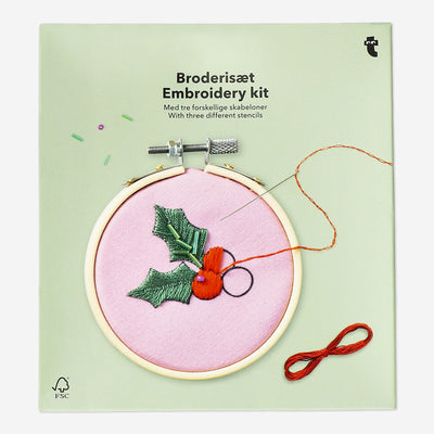 EMBROIDERY SET CHRISTMAS