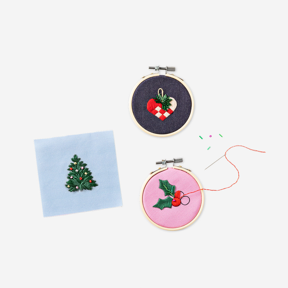 EMBROIDERY SET CHRISTMAS