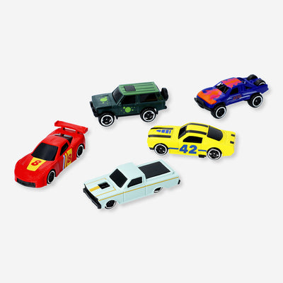 DIECAST CAR 5 SET 1:72 SCALE