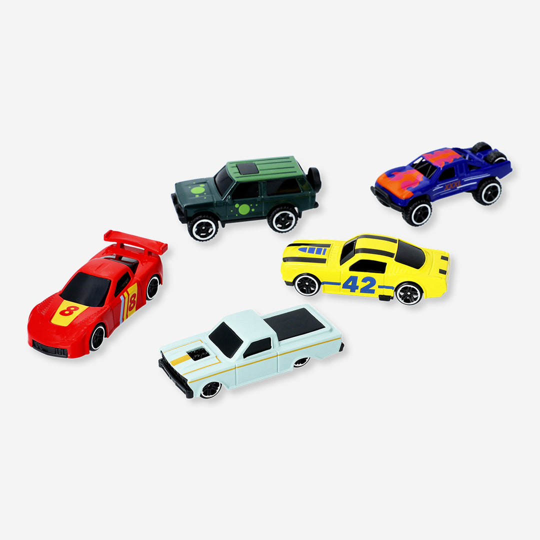 DIECAST CAR 5 SET 1:72 SCALE