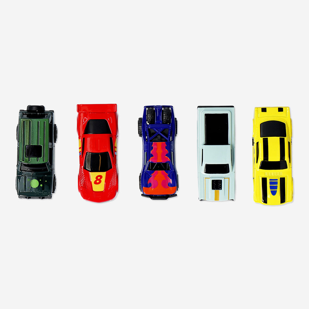 DIECAST CAR 5 SET 1:72 SCALE