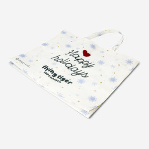  BAG CHRISTMAS NON-WOVEN MEDIUM RECYCLED POLYESTER