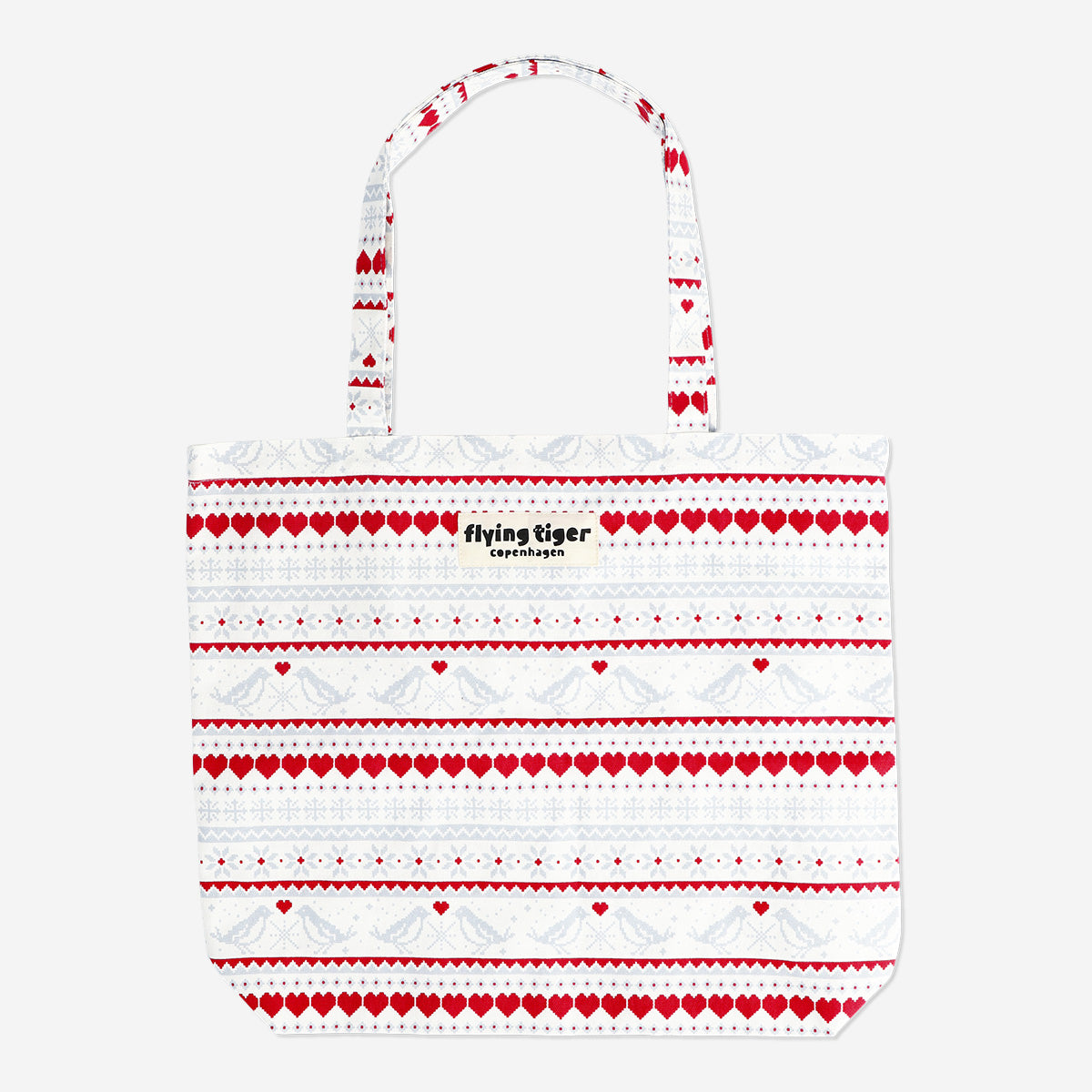 TOTE BAG HEAVY CHRISTMAS PATTERN