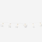 LIGHT CHAIN 10 PCS LED GHOST TULLE