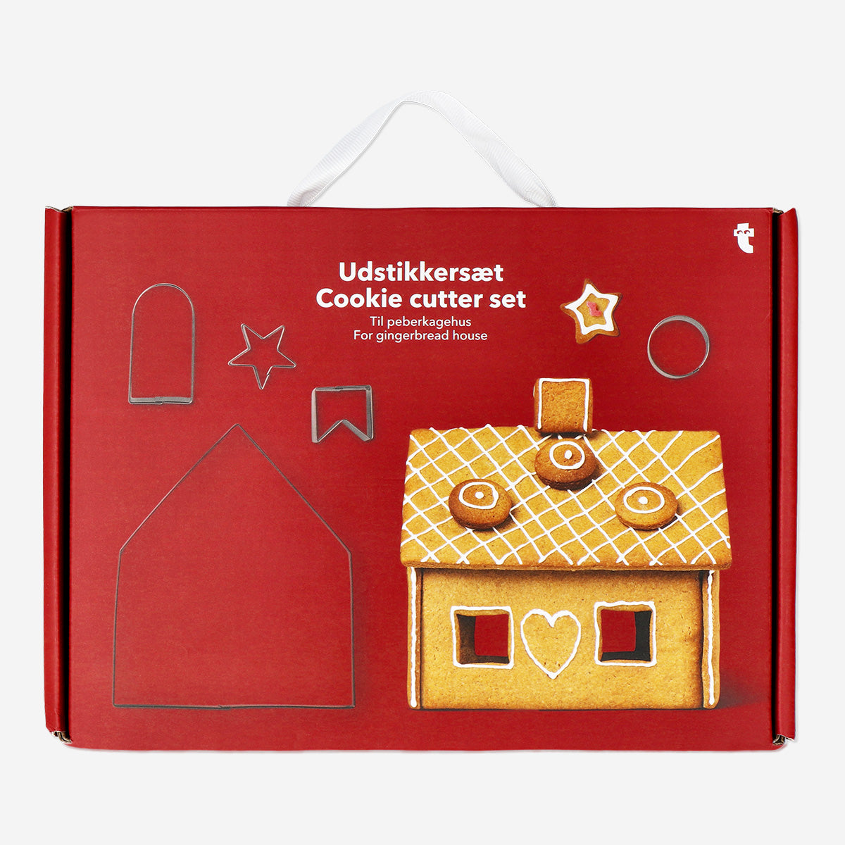 CUTTERS COOKIE 3D SET FOR GINGERBREAD HOUSE SS