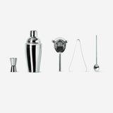 SHAKER SET 5PCS STAINLESS STEEL