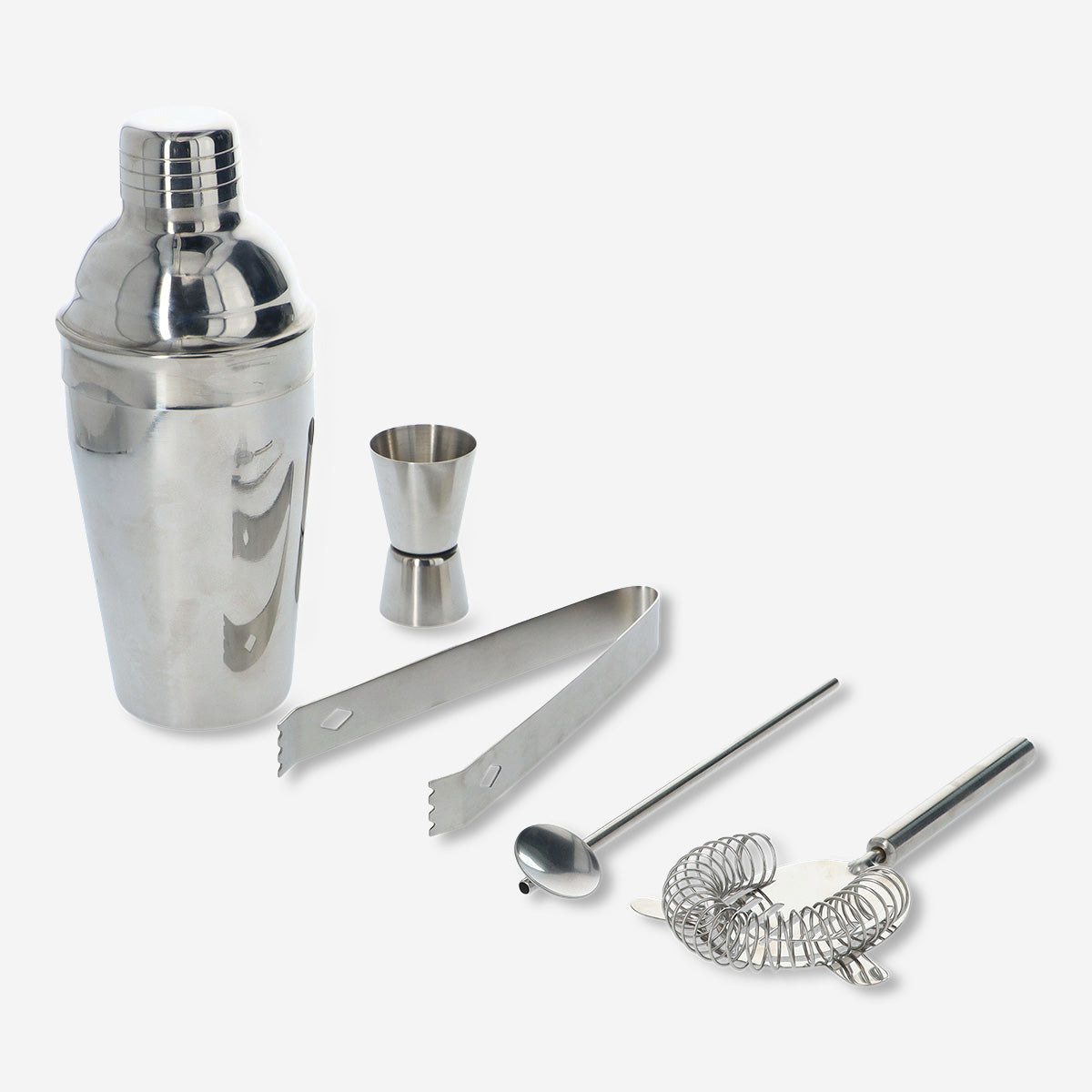 SHAKER SET 5PCS STAINLESS STEEL