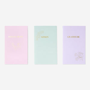 NOTEBOOKS SET OF 3 EN