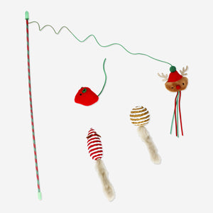 CAT TOY STICK SET