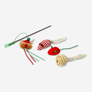 CAT TOY STICK SET