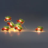 LIGHT CHAIN WIRE 20 PCS LED CAR W. CHRISTMAS TREE