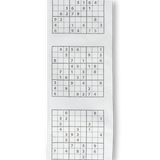 Sudoku Desenli Beyaz Tuvalet Kağıdı