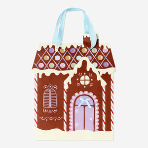 GIFT BAG GINGERBREAD HOUSE 25 X 33 CM