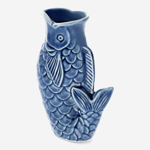 JUG FOR SOYA FISH SHAPE SMALL BLUE