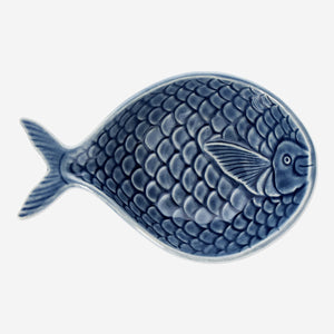 BOWL FOR SOYA FISH SHAPE SMALL BLUE