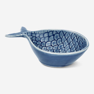 BOWL FOR SOYA FISH SHAPE SMALL BLUE