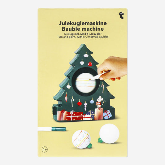 CHRISTMAS BAUBLES MACHINE INCL 6 BAUBLES