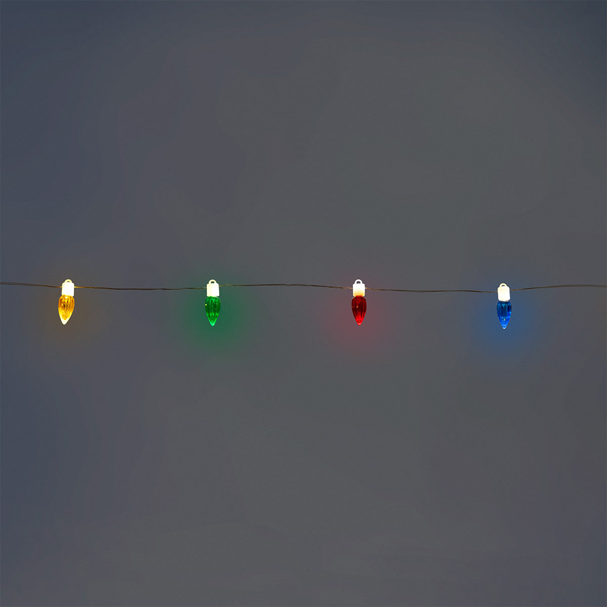 LIGHT CHAIN W. USB 30 PCS LED MULTICOLORED BULBS