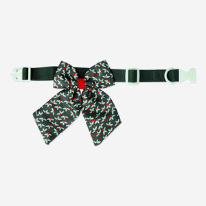 DOG BOWTIE OVERSIZED GREEN