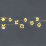 LIGHT CHAIN 10 PCS LED DISCO BALL WHITE LIGHTS