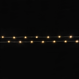 LIGHT CHAIN L: 220 CM 20 LED LIGHTS SILVER