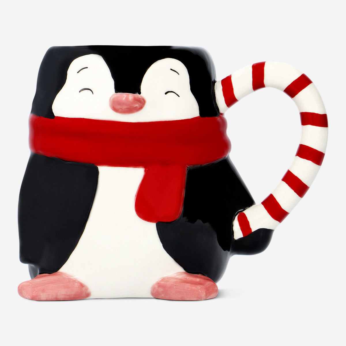 MUG WITH HANDLE PENGUIN SHAPE