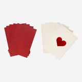 CARD PACK HEART 5 PCS