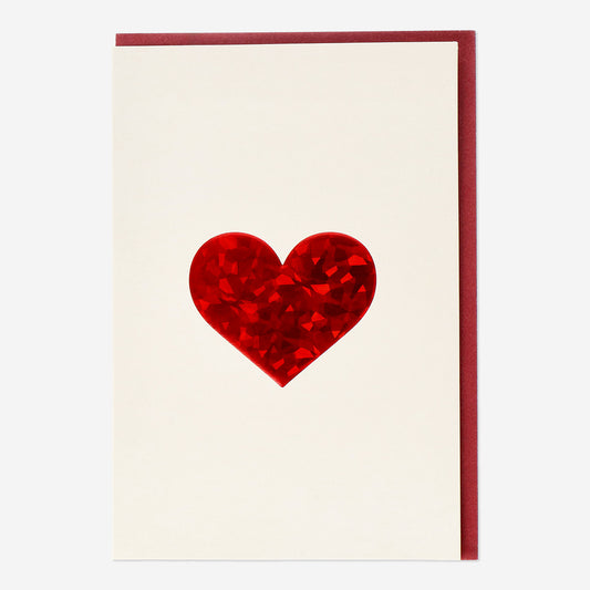 CARD PACK HEART 5 PCS