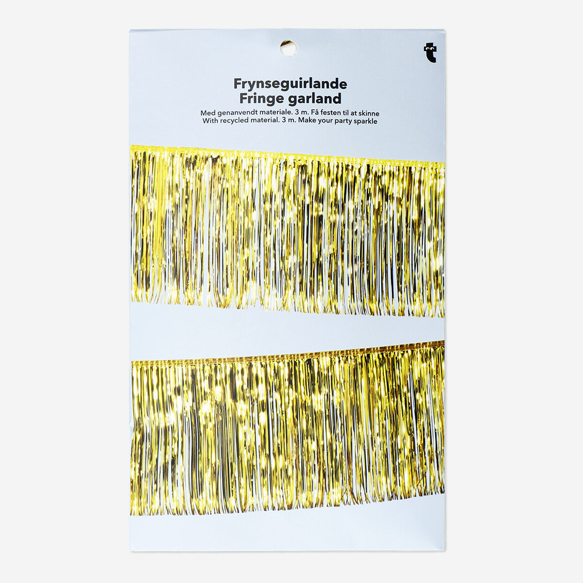 GARLAND GOLD FRINGE 3M