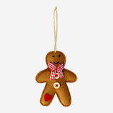 ORNAMENT GINGERBREAD MAN FELT