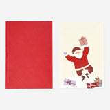 CARD W ENVELOPE XMAS SANTA