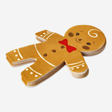 NAPKINS SHAPED GINGERBREAD MAN 16 PCS