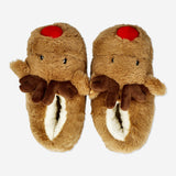  SLIPPERS SOFT REINDEER SIZE 38/39