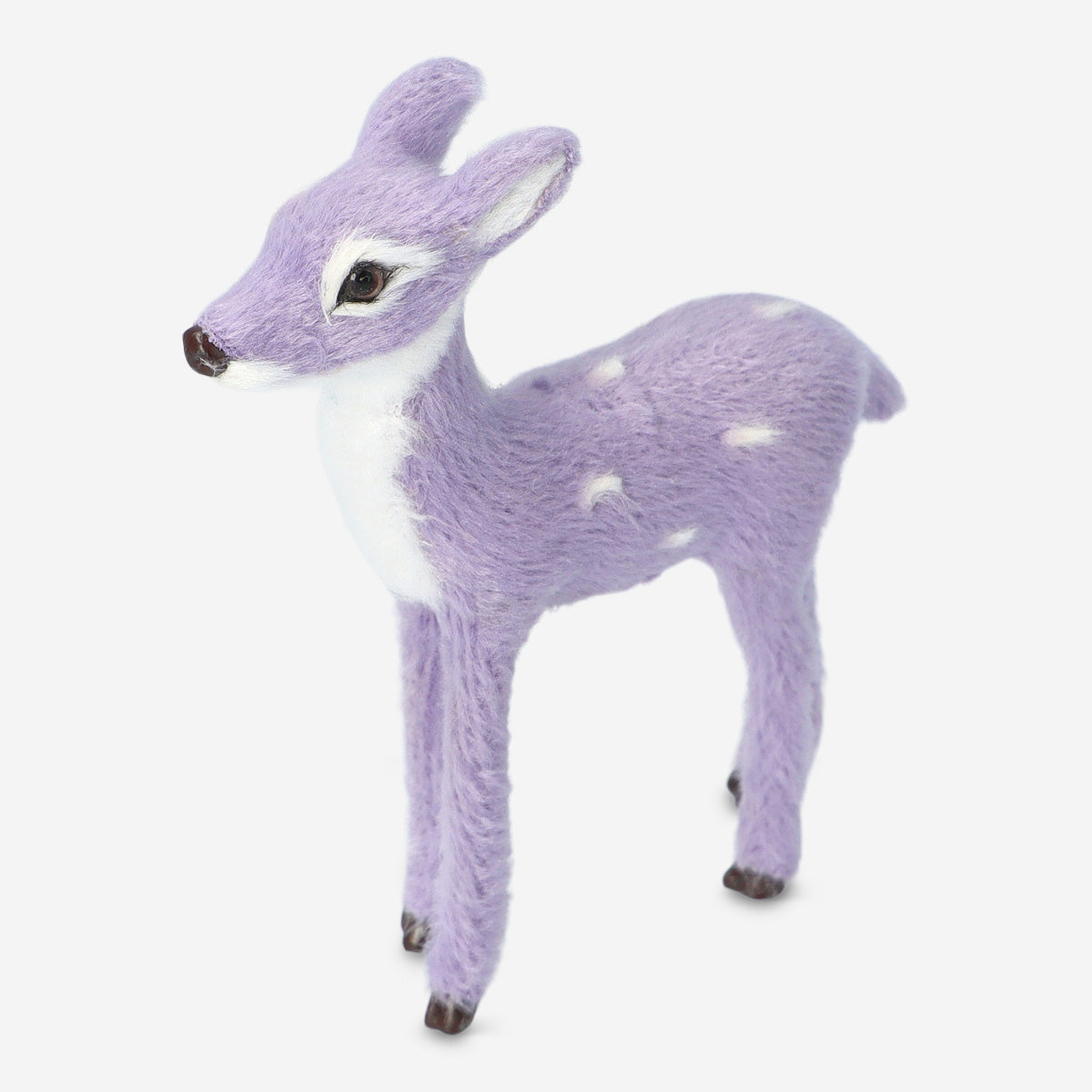 FIGURINE DEER XSMALL STANDING PURPLE