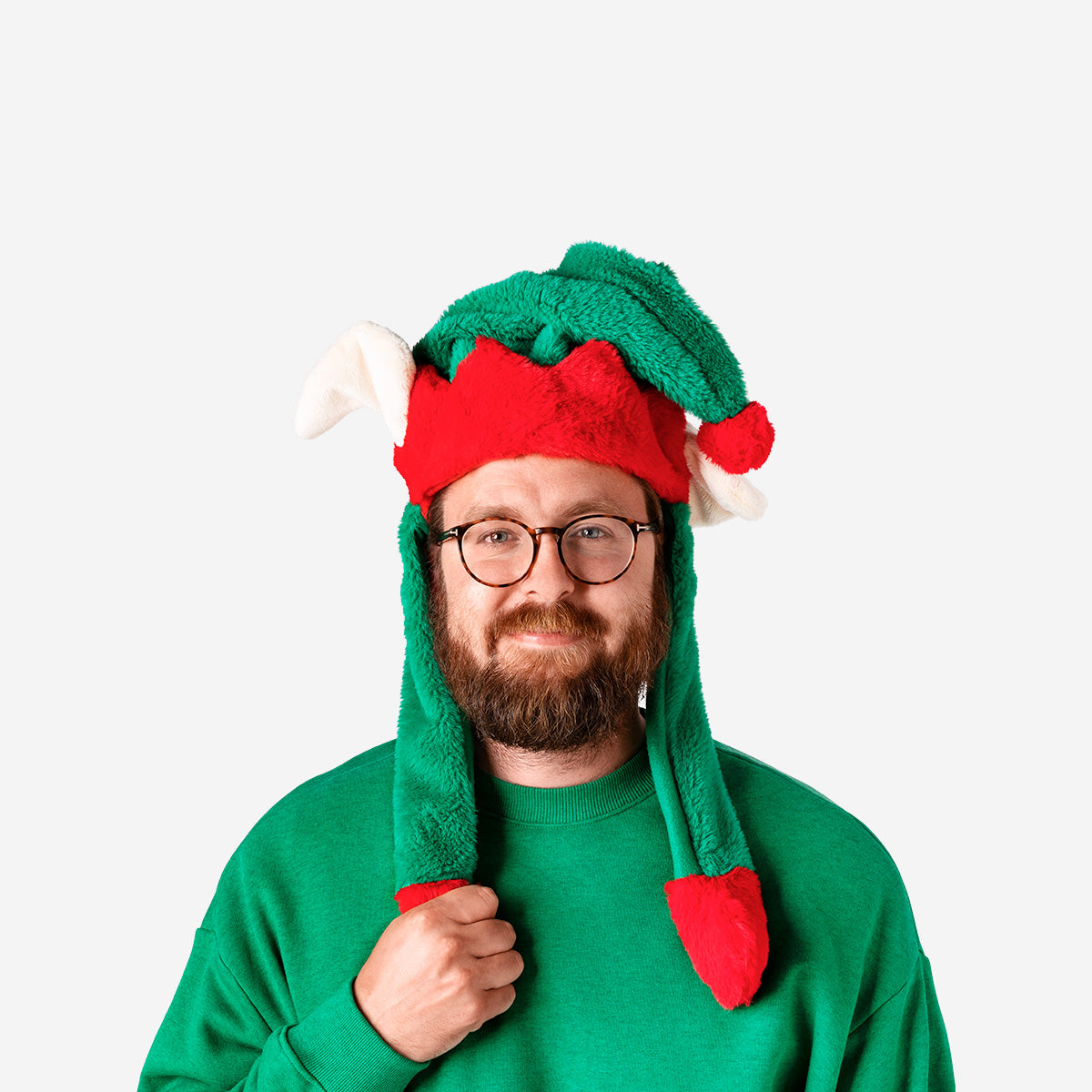 HAT AS ELF WITH MOVING EARS