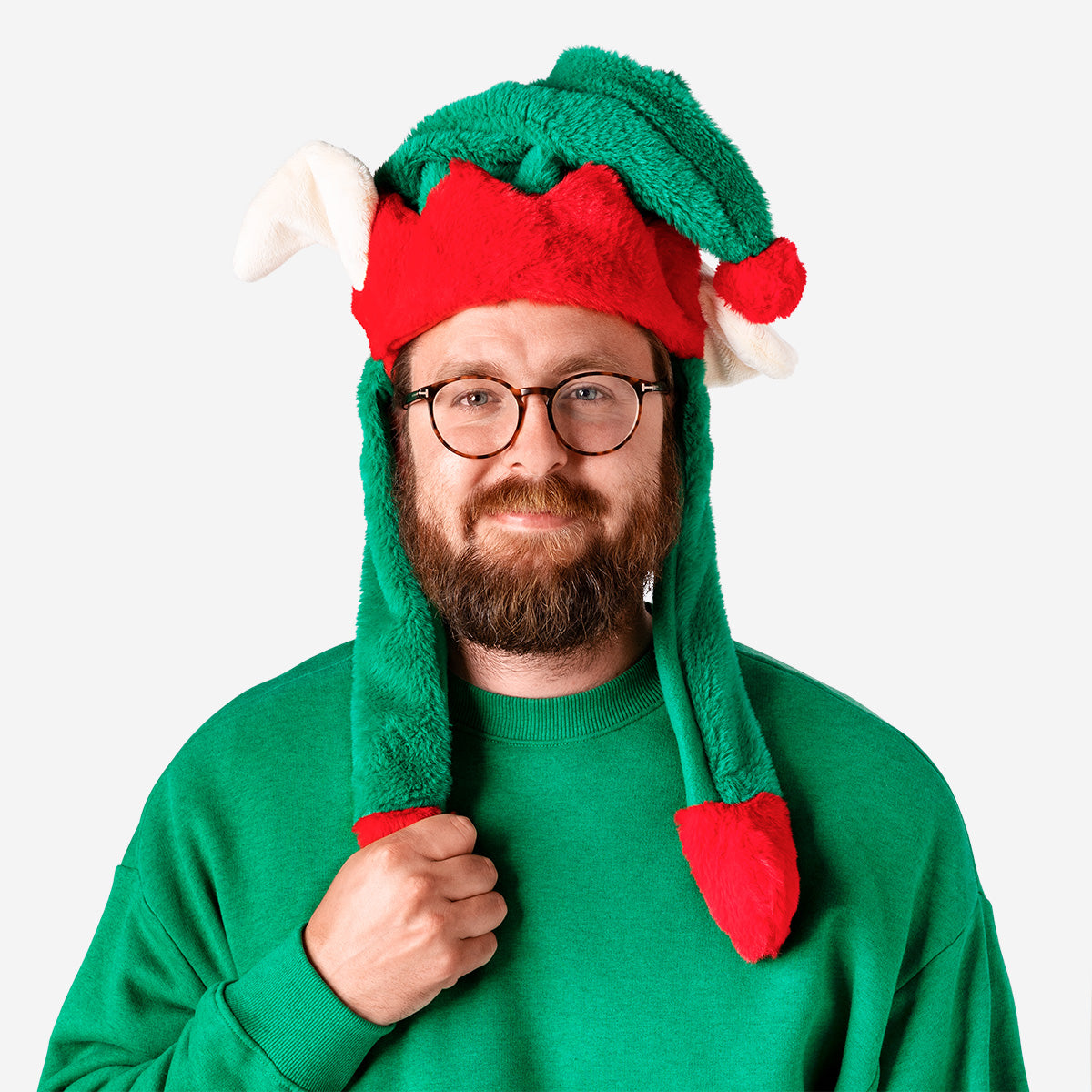 HAT AS ELF WITH MOVING EARS